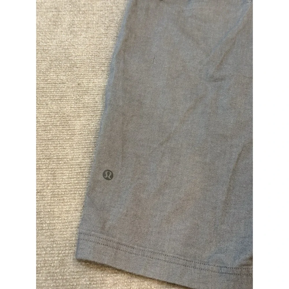 Lululemon Shorts Men 34 Charcoal Gray Commisions Classic Fit 9